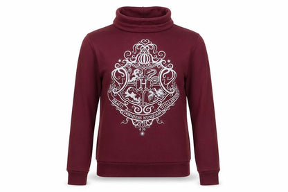 Harry Potter Women's Burgundy Sweatshirt Size 8