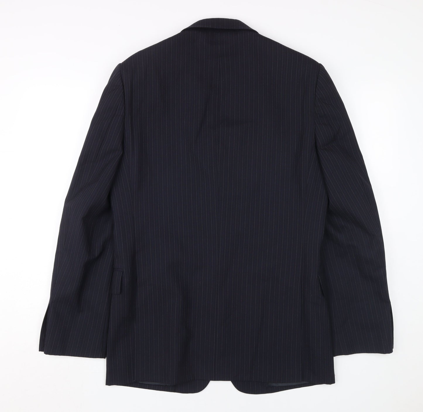 Jaeger Men's Black Striped Blazer 38R Formal