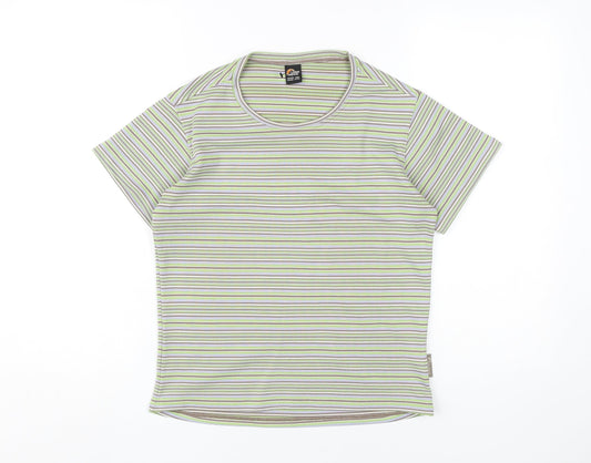 Lowe Alpine Women's Multicoloured Striped T-Shirt, S