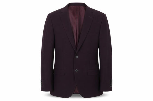 Moss London Men's Purple Blazer Size 38 Regular Fit