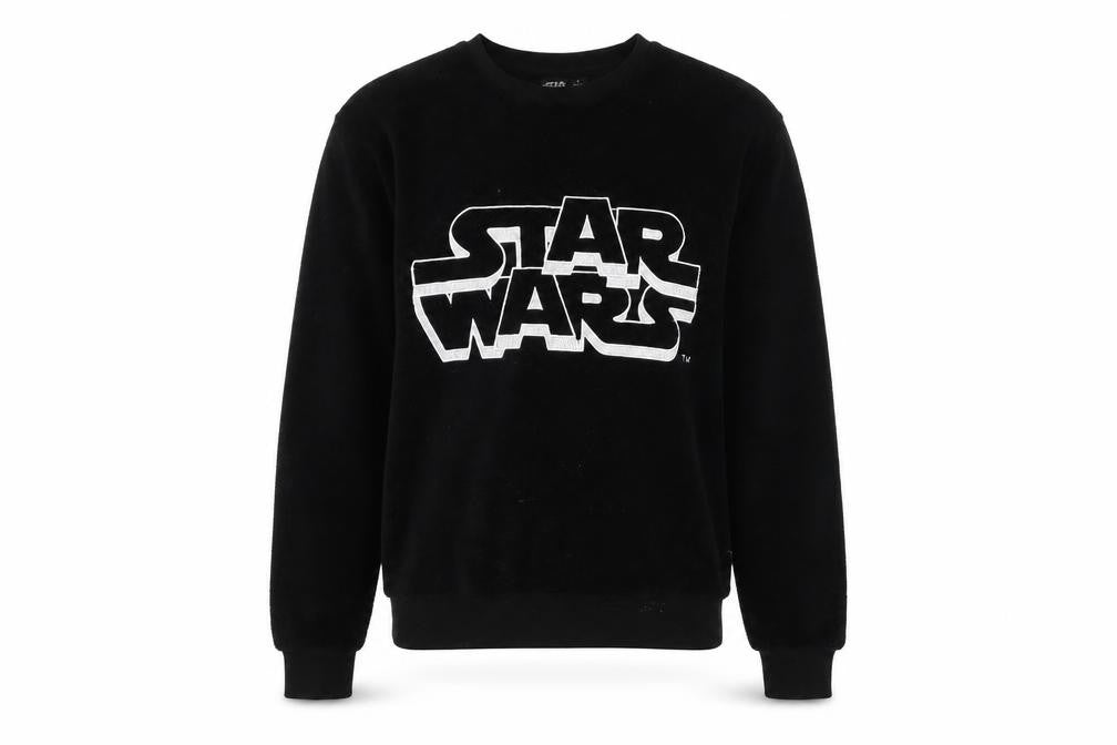 Star Wars Black Unisex Adults Graphic Pullover Sweatshirt S