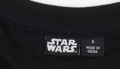 Star Mens Wars Black Graphic Pullover Sweatshirt S