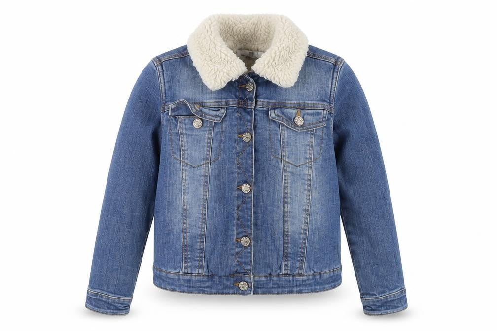 Marks & Spencer Girls Blue Denim Jacket 11-12 Years