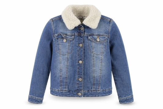 Marks & Spencer Girls Blue Denim Jacket 11-12 Years