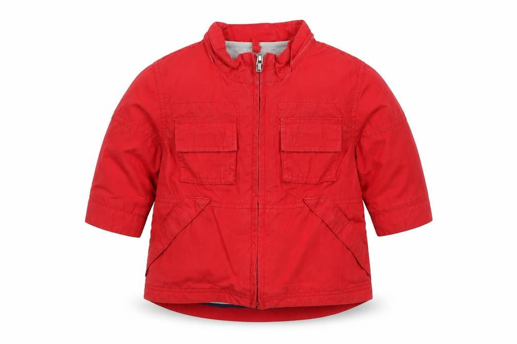GAP Unisex Red Jacket 12-18 Months Essential Autumn Wear
