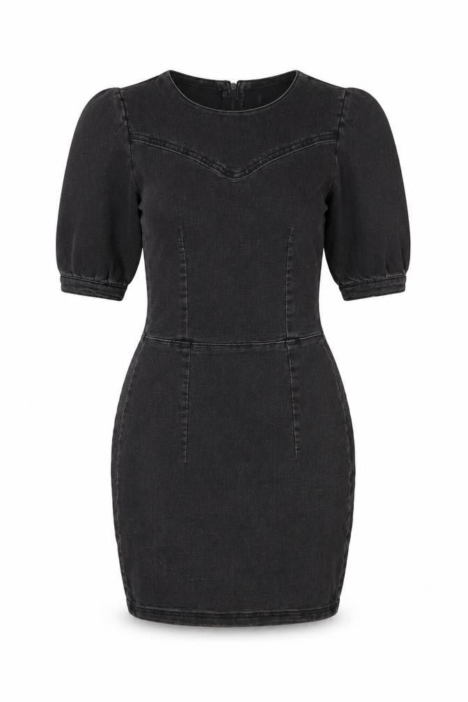 H&M Divided Black Bodycon Dress 8 Women Casual Chic