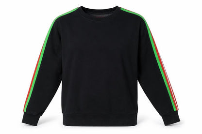 Urban Threads Men's Black Pullover Sweatshirt L