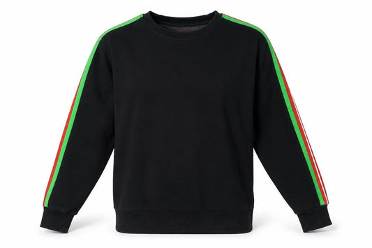 Urban Threads Men's Black Pullover Sweatshirt L