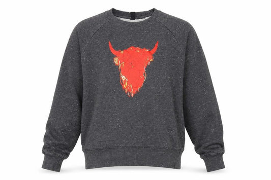 Earth Positive Men's Grey Graphic Print Sweatshirt S