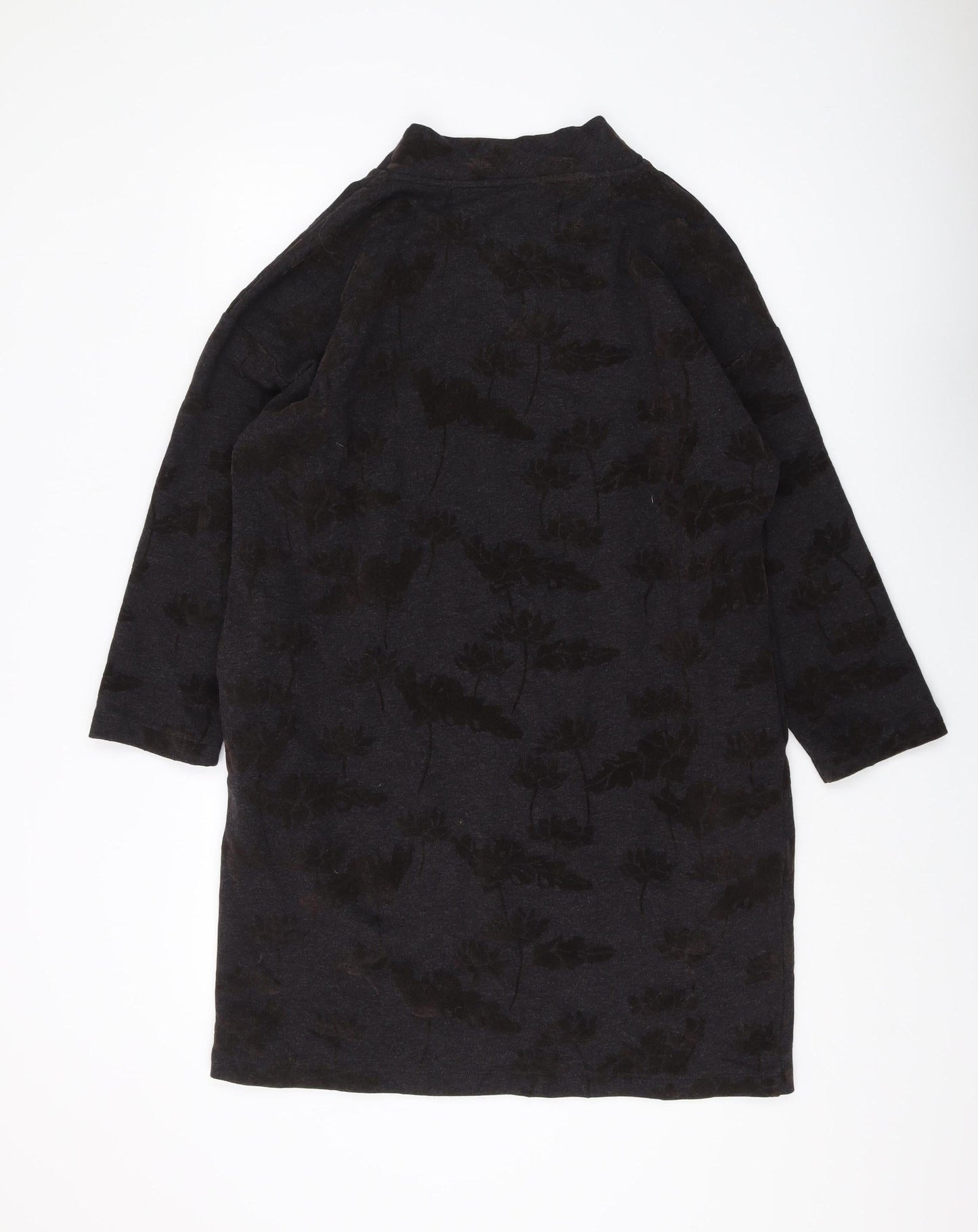 White Stuff Women's Black Size 14 Floral Dress