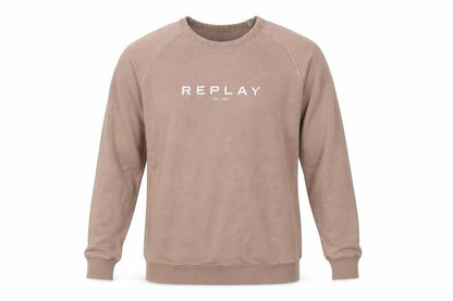 Replay Men’s Brown Pullover Sweatshirt M