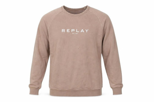 Replay Men’s Brown Pullover Sweatshirt M