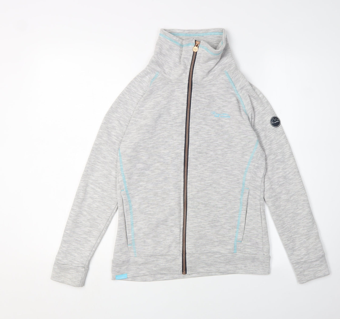Regatta Teens Grey Basic Zip Jacket - Size M