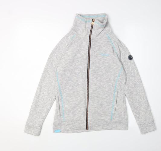 Regatta Teens Grey Basic Zip Jacket - Size M