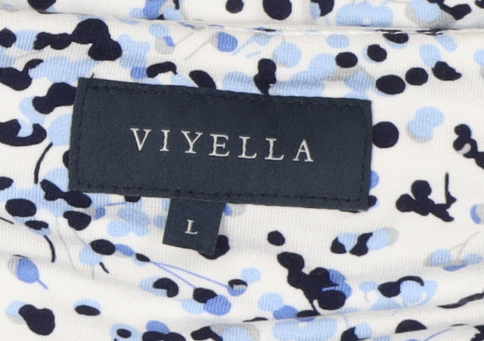 Viyella Women's Multicoloured Long Sleeve Top L