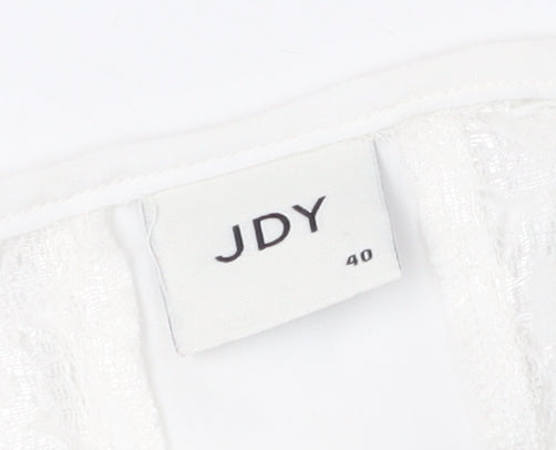 JDY Women's White Camisole Tank - Size 12, Polyester