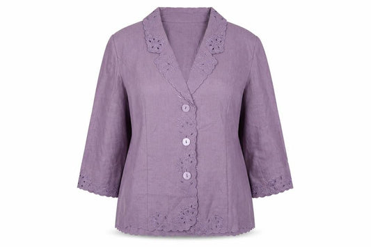 Eastex Women's Purple Suit Jacket Size 12