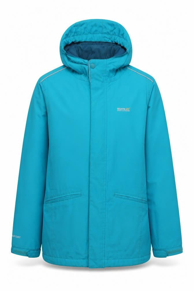 Regatta Men's Blue Hooded Waterproof Jacket 164