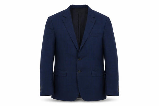 Hugo Boss Men's Blue Blazer Check 38R Formal