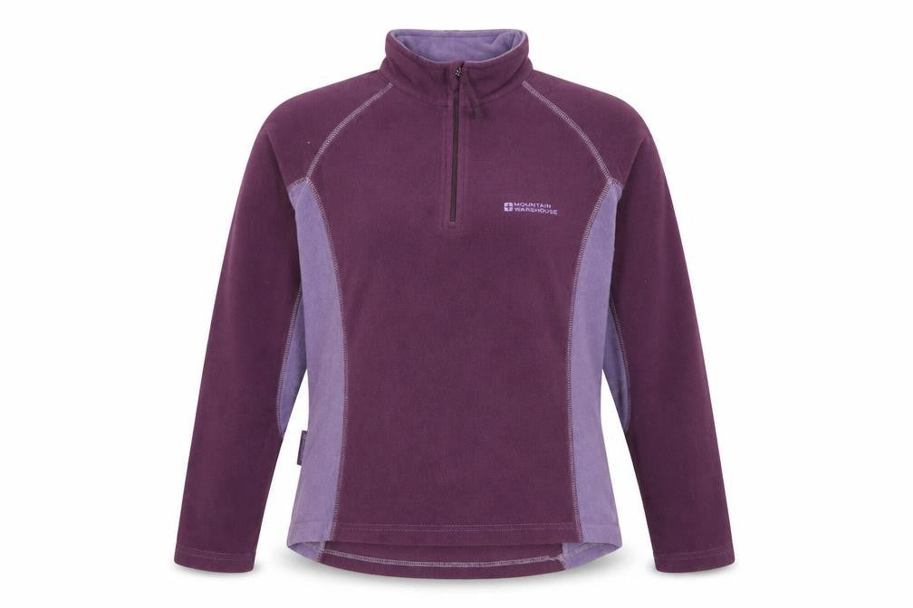 Mountain Warehouse Women's Purple Fleece Pullover Size 8