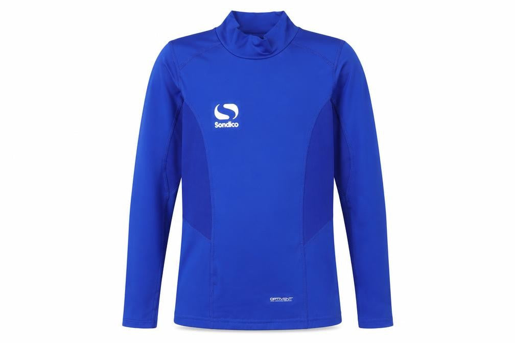 Sondico Boys Blue Long Sleeve Mock Neck Pullover Top