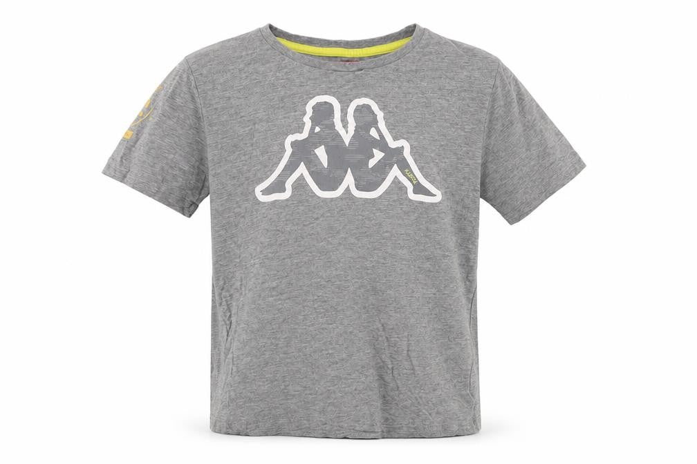 Kappa Boys Grey Logo T-Shirt 10 Years Regular Fit Casual