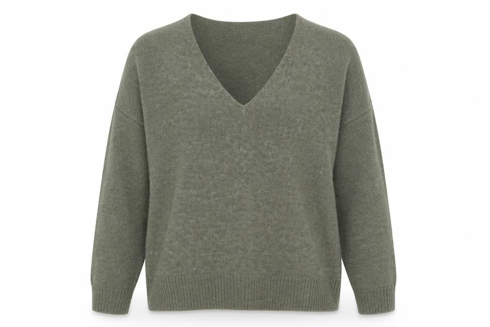 Jacqueline de Yong Women's Green Pullover Jumper M