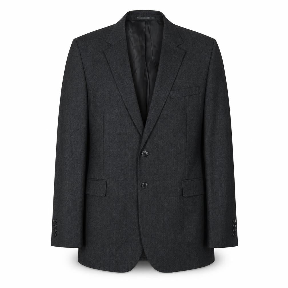 Jaeger Men's Black Wool Blazer 42L Regular Fit