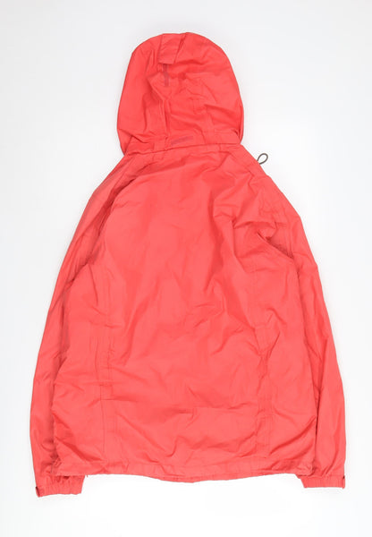 Regatta Women's Red Waterproof Rain Coat Jacket Size 14