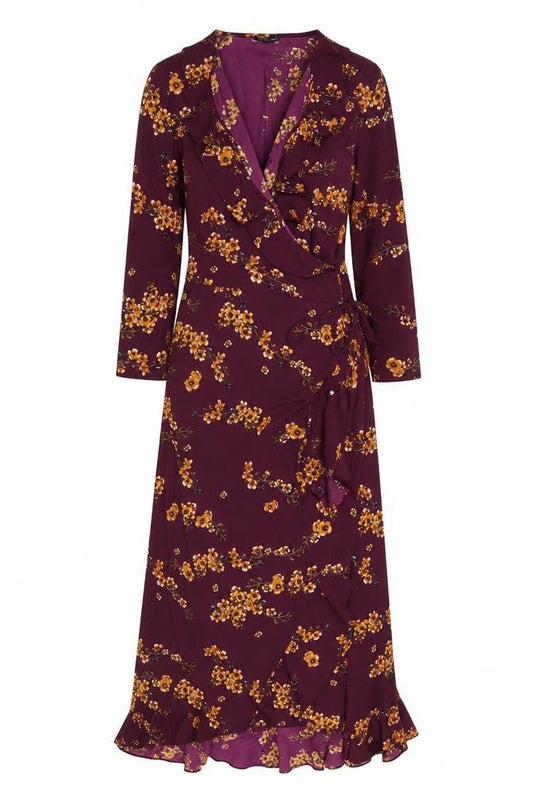 Vero Moda Women's Wrap Dress M Multicoloured Floral