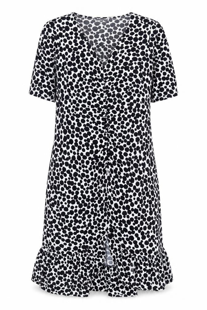 Kaleidoscope Women's Polka Dot Shift Dress, Size 12