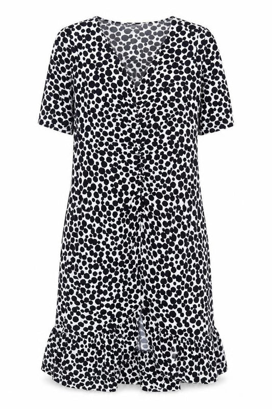 Kaleidoscope Women's Polka Dot Shift Dress, Size 12