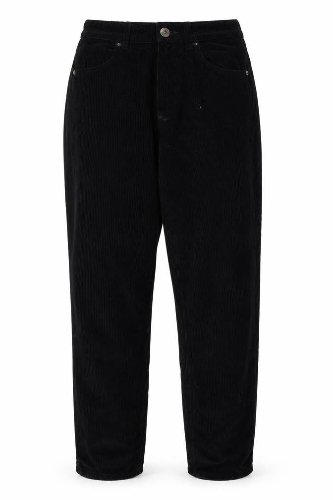 BDG Women's Black Mom Corduroy Trousers - Size 28