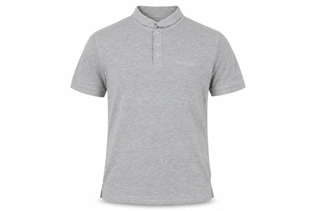 Pierre Cardin Men's Grey Polo Shirt M Solid