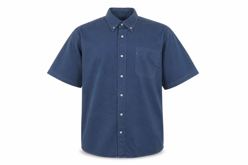 Kangol Men's Blue Button-Up Shirt XL