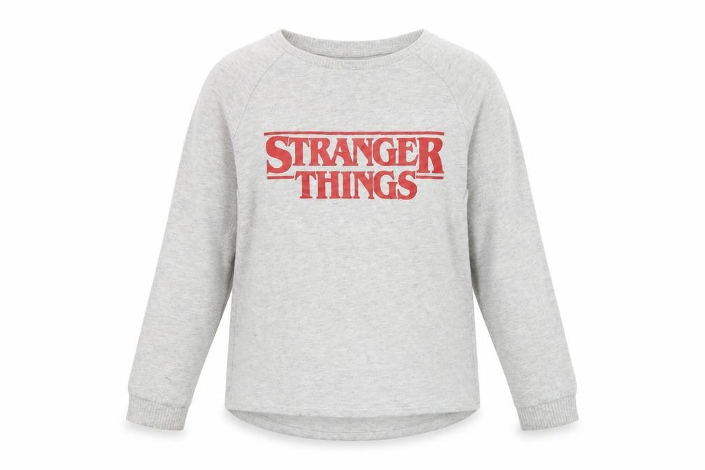 Stranger Things Women's Grey T-Shirt XS