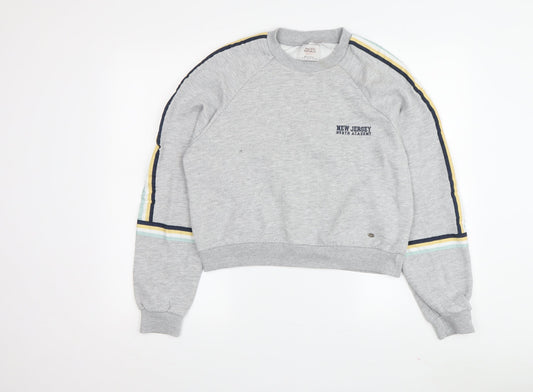 Pacific Republic Women's Grey Pullover Sweatshirt XS