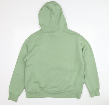 Preloved Disney Unisex Green Pullover Hoodie M - Back