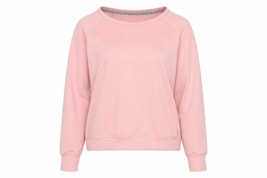 Front view of Puma Women's Pink Casual Pullover Top, size 10
