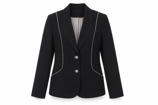 Jacques Vert Women's Black Blazer Size 10 Classic Fit