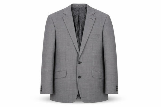 STVDIO Jeff Banks Men's Grey Wool Blazer 40 Short