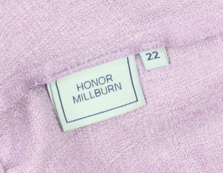 Honor Millburn Women's Purple Dress Pants Size 22