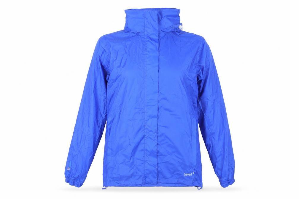 Gelert Women's Blue Rain Coat Waterproof Jacket Size 8