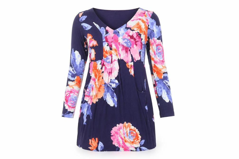 Joules Women's Multicoloured Floral Shift Dress, 8