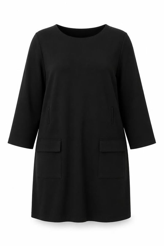 Warehouse Women's Black Shift Dress Size 16