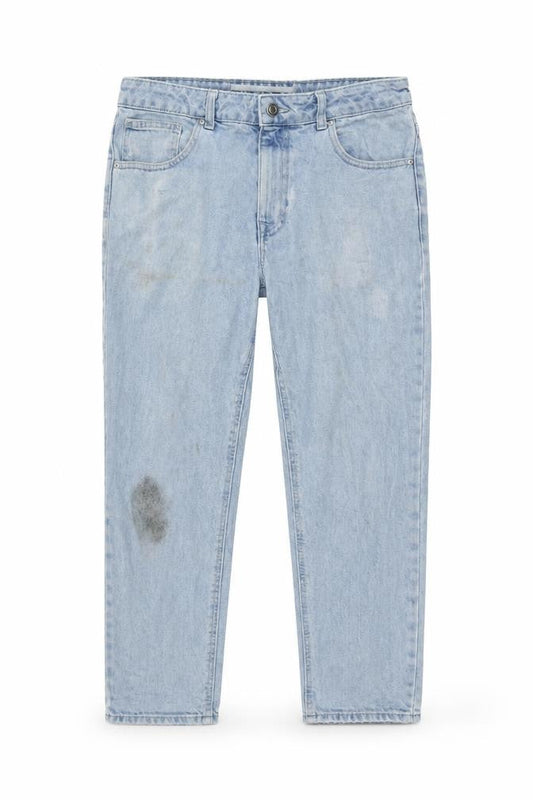 ASOS DESIGN Women's Blue Boyfriend Jeans L