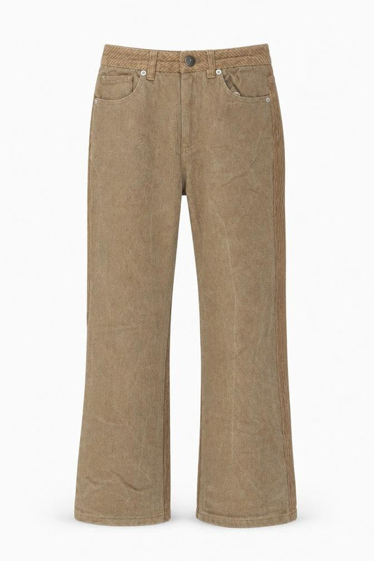 ASOS Women's Brown Corduroy Chino Trousers Size 4