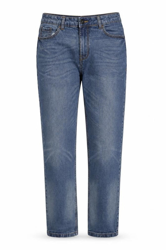 Denim 365 Women's Blue Straight Jeans - Size 32, Medium Wash