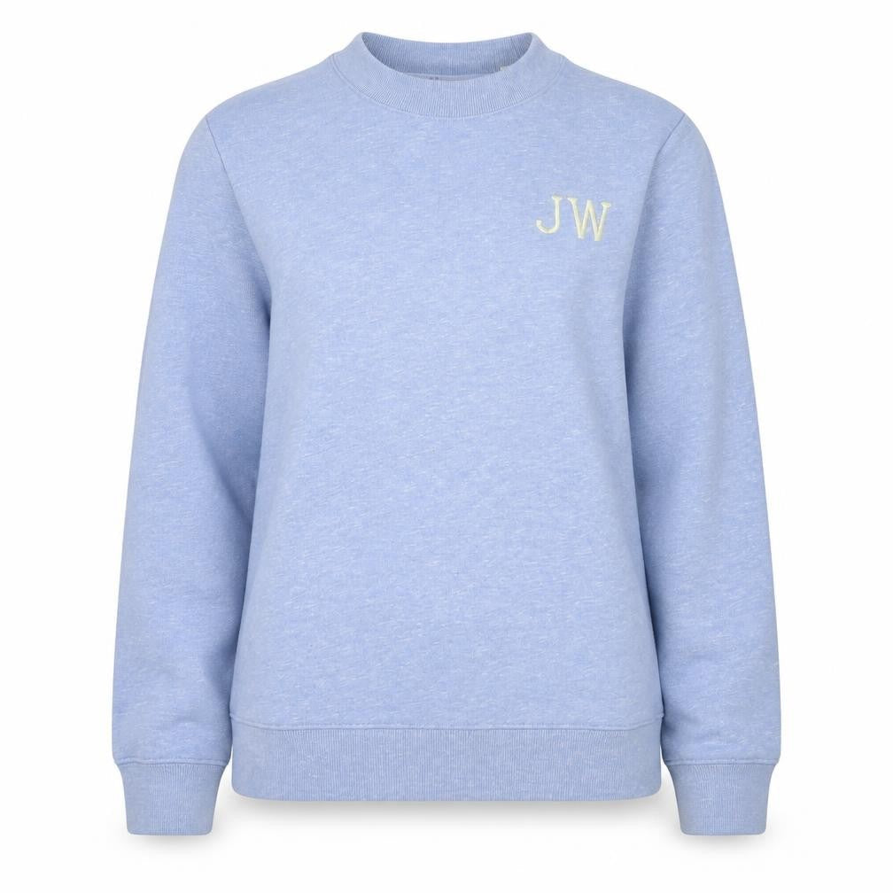 Jack Wills Women's Blue Pullover Sweatshirt M
