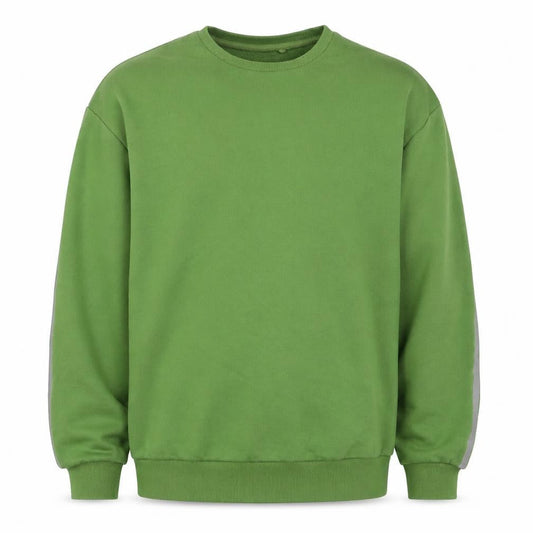 Factorie Men's Green Pullove Sweatshirt Medium